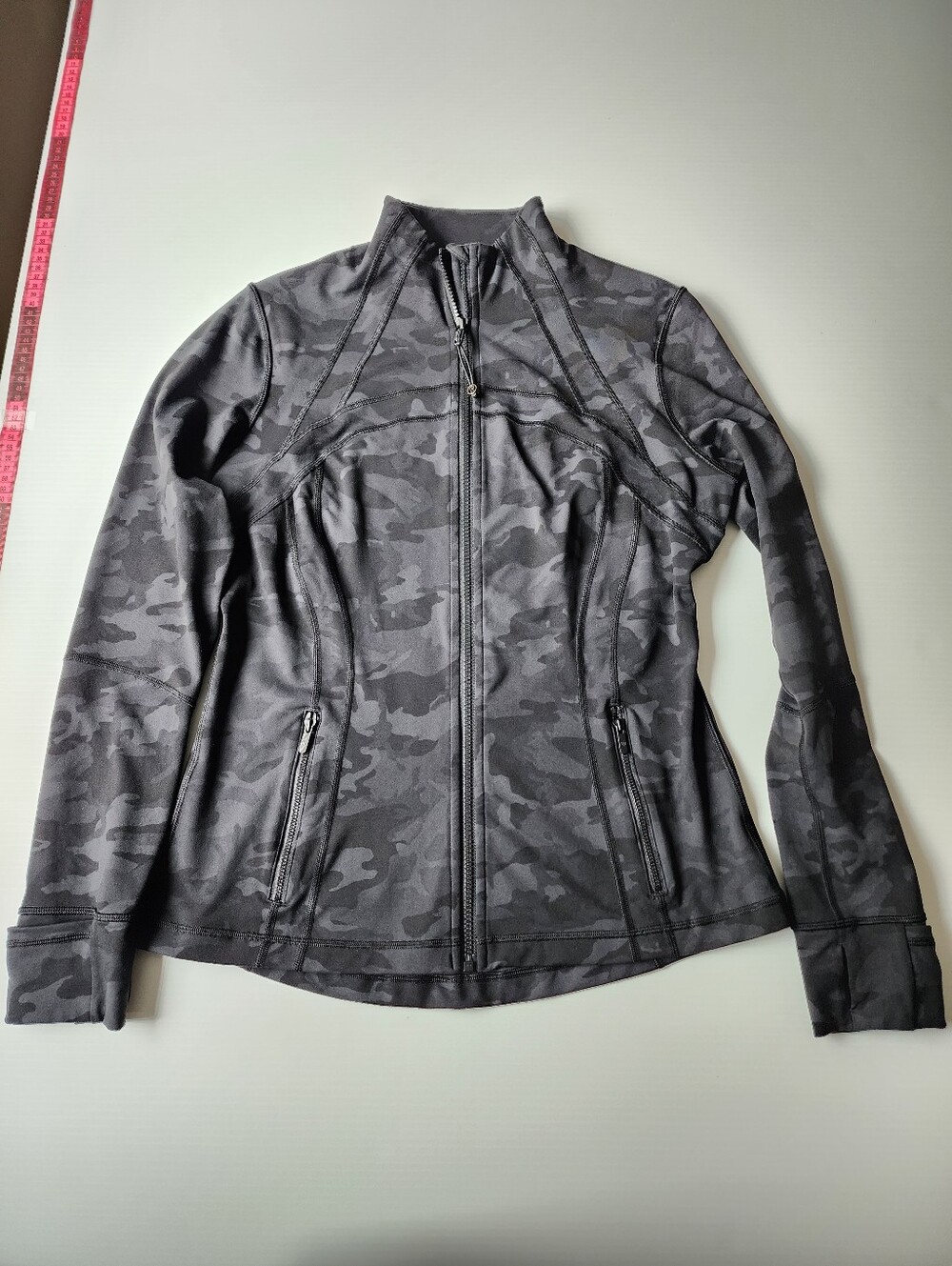 Lululemon Define Jacket Heritage 365 Camo Deep Coal Multi Size 12